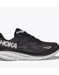 Hoka W Clifton 9 Black/White Black/White 39 1/3