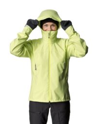 Houdini Pace Softshell Jacket Women Post It Yellow
