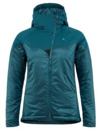 Klättermusen Alv Hoodie W/ Zip W's Emerald Green