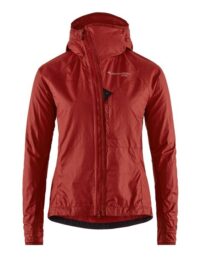 Klättermusen Ansur Hooded Wind Jacket W's Rose Red