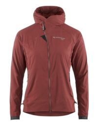 Klättermusen Nal Hooded Jacket Women Madder Red