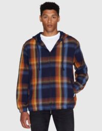 KnowledgeCotton Apparel Nordenvind Light Shell Jacket Black Jet