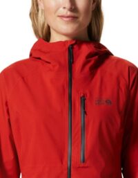 Mountain Hardwear Stretch Ozonic Jacket Women Dark Fire