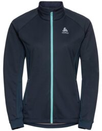 Odlo Brensholmen Jacket Women Dark Sapphire/Reef Waters