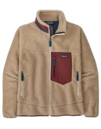 Patagonia Classic Retro-X Jacket Men Dark Natural W/Sequoia Red