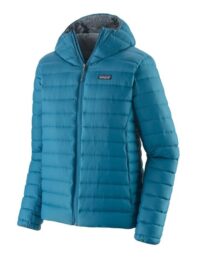 Patagonia Down Sweater Hoody Men Wavy Blue