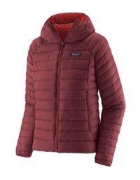 Patagonia Down Sweater Hoody Women Sequoia Red
