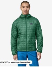 Patagonia M's Nano Puff Hoody Conifer Green