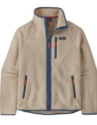 Patagonia M's Retro Pile Jktn Dark Natural W/Utility Blue