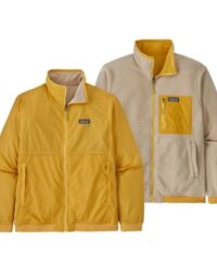 Patagonia M's Reversible Shelled Microdini Jkt Surfboard Yellow