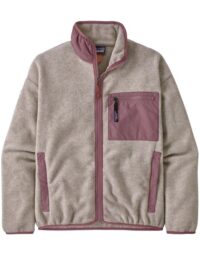 Patagonia Synchilla Jacket Women Oatmeal Heather W/Evening Mauve