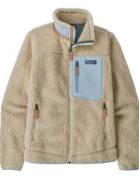 Patagonia W's Classic Retro-XJkt Dark Natural W/Lago Blue
