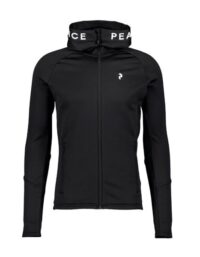 Peak Performance M Rider Mid Zip Hood Black