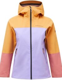 Peak Performance W Trail Hipe Shell Jacket Desert Blow/Bougainvillea/Trek Pink