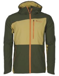 Pinewood Abisko Light Stretch Jacket Golden Hay/Mossgreen
