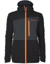 Pinewood Abisko Light Stretch Jacket W Dark Anthracite/Black