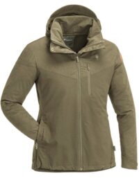 Pinewood Womens Finnveden Hybrid Jacket Hivis Olive
