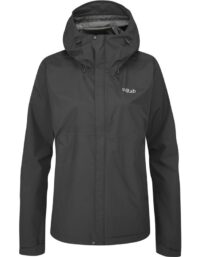 Rab Downpour Eco JacketWomens Black