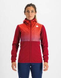 Sportful Rythmo W Jacket Red Rumba / Pompelmo
