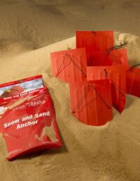 SwissPiranha Snow & Sand Peg 6-Pieces with Säckli Bag