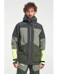Tenson Ski Touring Shell Jacket Men Dark Green