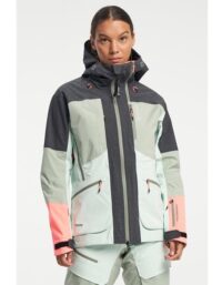 Tenson Ski Touring Shell Jacket Women Light Green