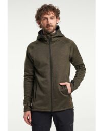 Tenson Txlite Hoodie Zip Mn Dark Olive