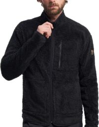 Tenson Tenson Men's Thermal Pile Zip Jacket Black