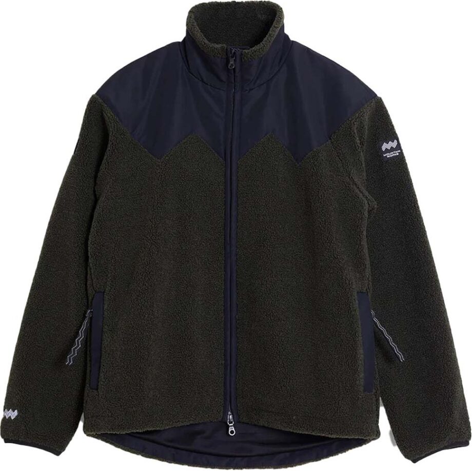 Mountain Works Mountain Works Unisex Hybrid Pile Fleece Military