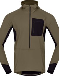 Norrøna Norrøna Men's Senja Warm1 Hood Olive Night