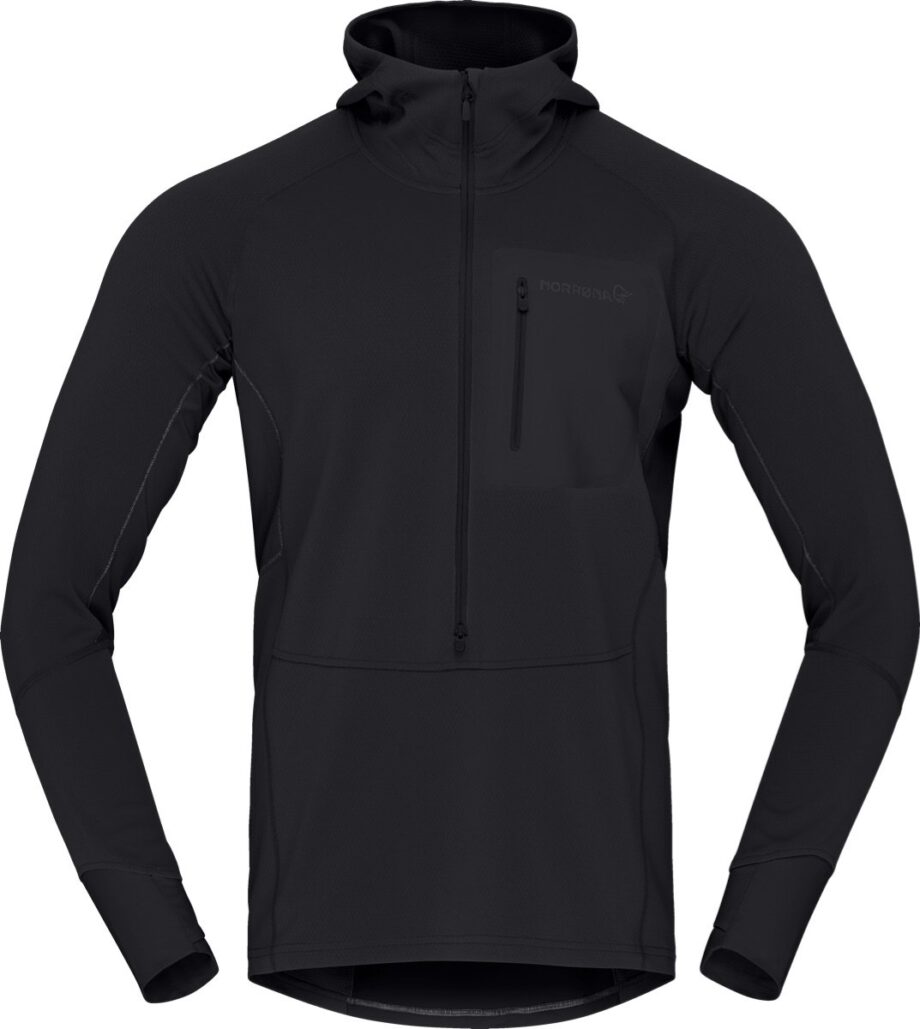 Norrøna Norrøna Men's Senja Warm1 Hood Caviar
