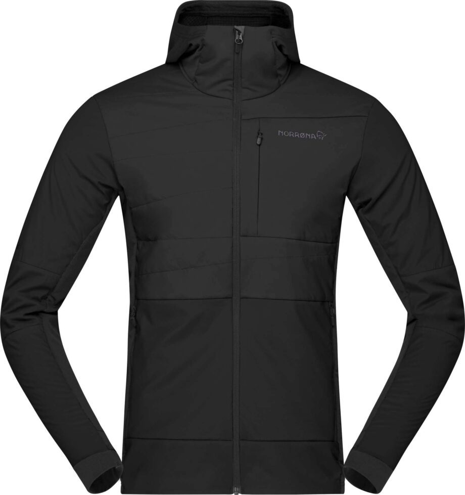 Norrøna Norrøna Men's Falketind Alpha90 Insulated Zip Hood Caviar