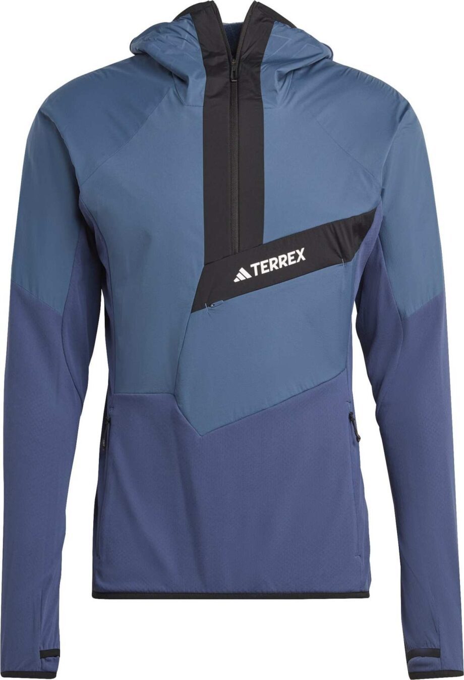 Adidas Adidas Men's Techrock Ultralight 1/2-Zip Hooded Fleece Jacket Wonste