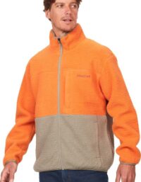Marmot Marmot Men's Aros Fleece Jacket Tangelo/Vetiver