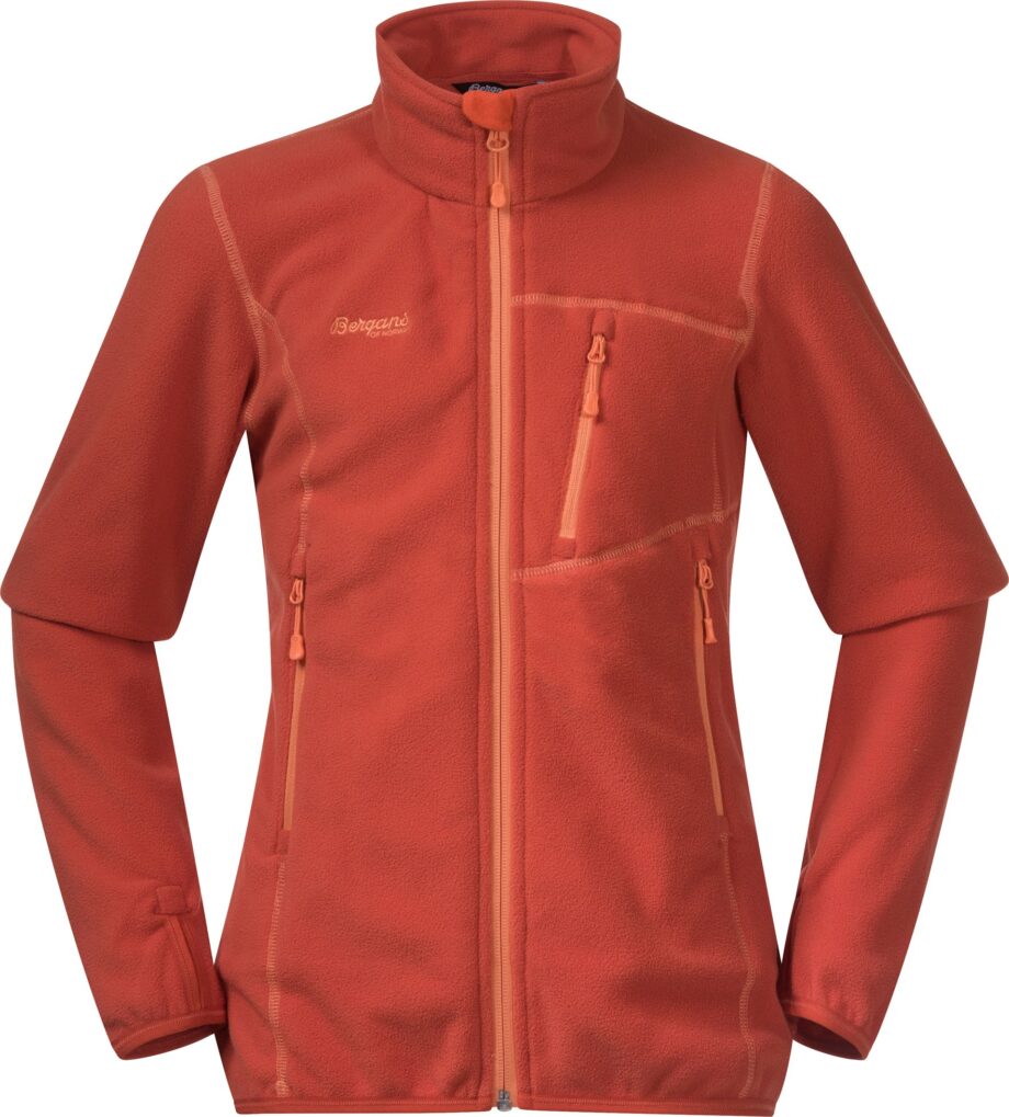 bergans Bergans Juniors' Runde Girl Jacket Brick
