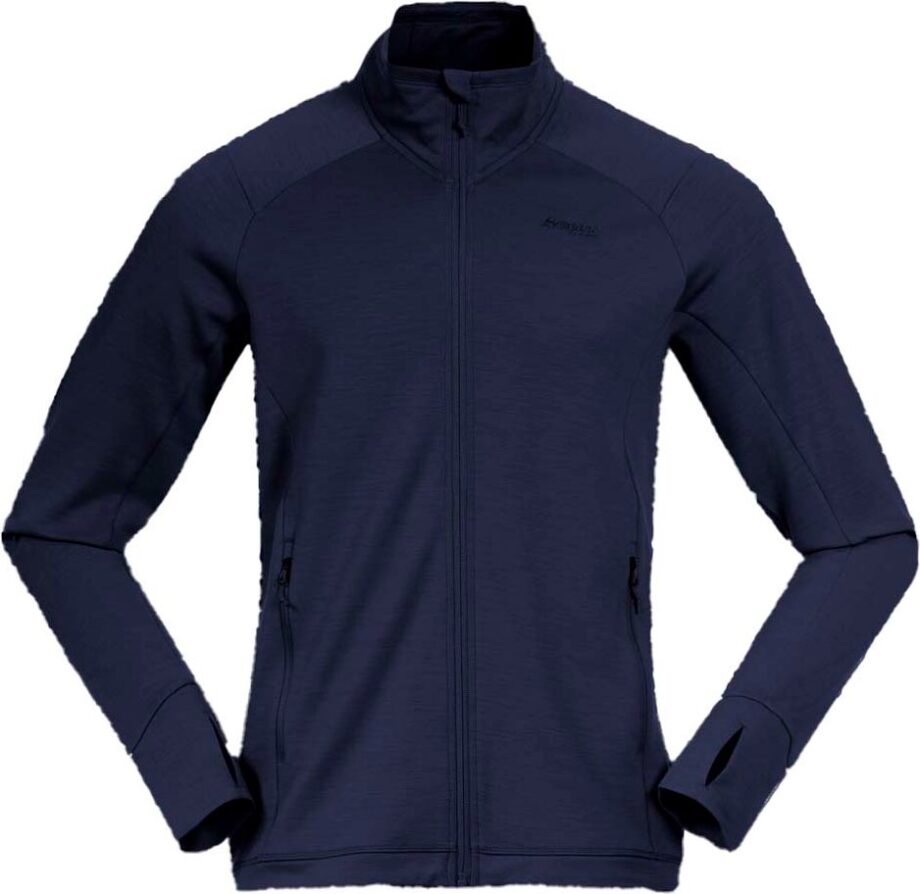 bergans Bergans Men's Ulstein Wool Jacket Navy Blue
