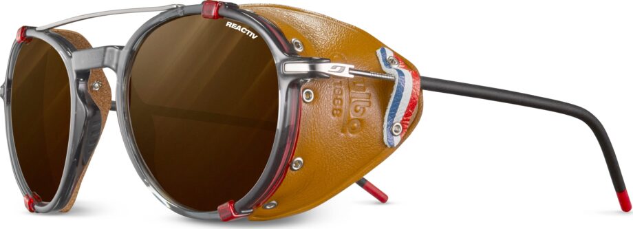 Julbo Julbo Legacy Reactiv 2-4 Polarized Shiny Translucent Black/Red/Brown