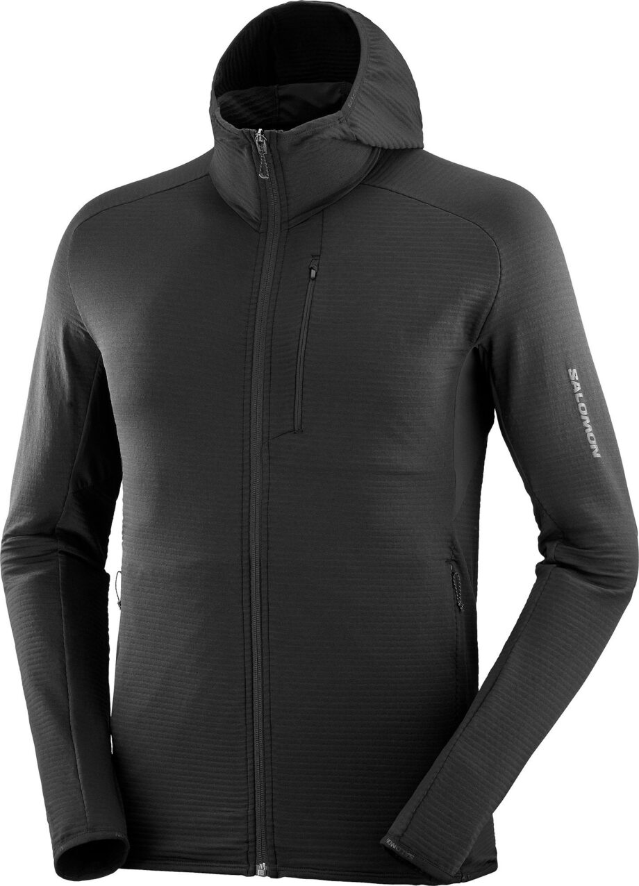 Salomon Salomon Men's Essential Lightwarm Hoodie Deep Black