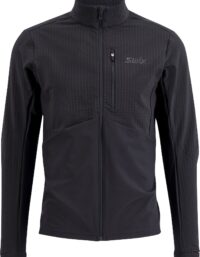 swix Swix Men's Pace Hybrid Full Zip Midlayer Black