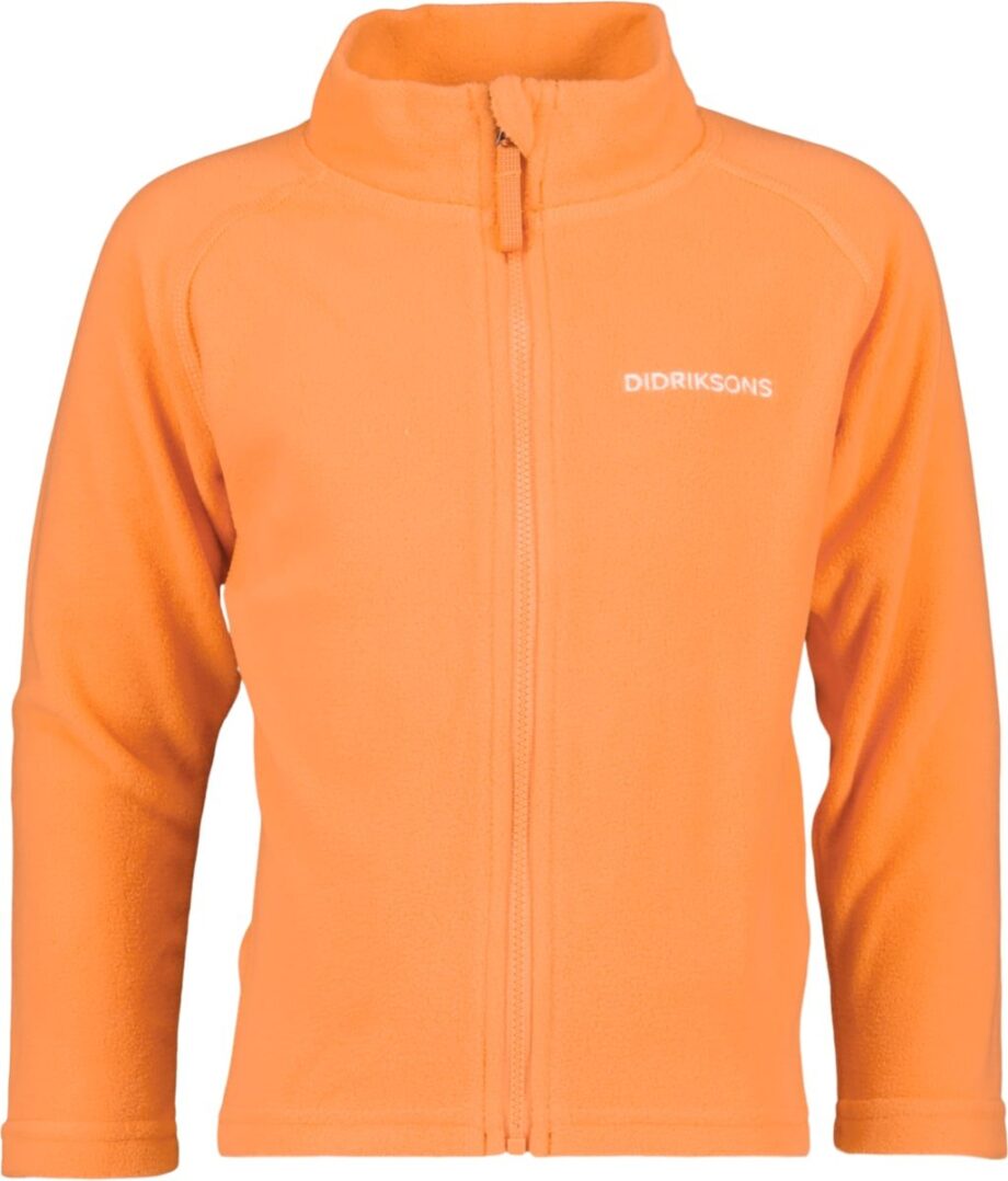 Didriksons Didriksons Kids' Monte Full Zip 10 Cantaloupe