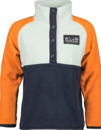 Didriksons Didriksons Kids' Monte Half Button 4 Navy039