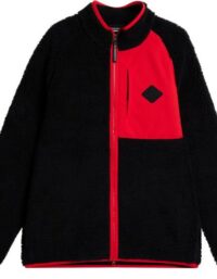 J.LINDEBERG J.Lindeberg Men's Zeke Pile Mid Layer Black
