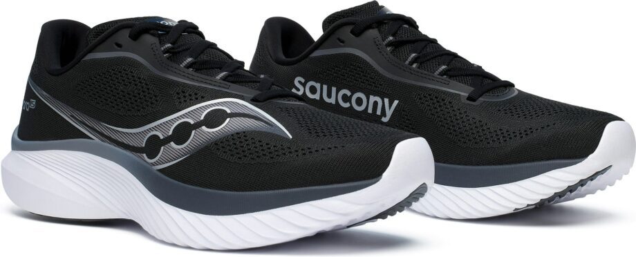 Saucony Kinvara 15 (Herr) - Black/White: 42 (US 8,5)