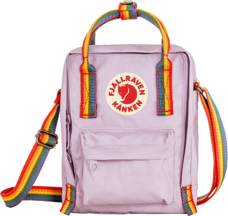 Fjällräven Fjällräven Kånken Rainbow Sling Pastel Lavender/Rainbow