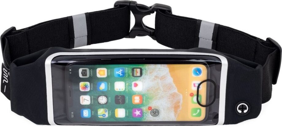 SPIbelt SPIbelt Running Belt With Window 1.5 Black/Black