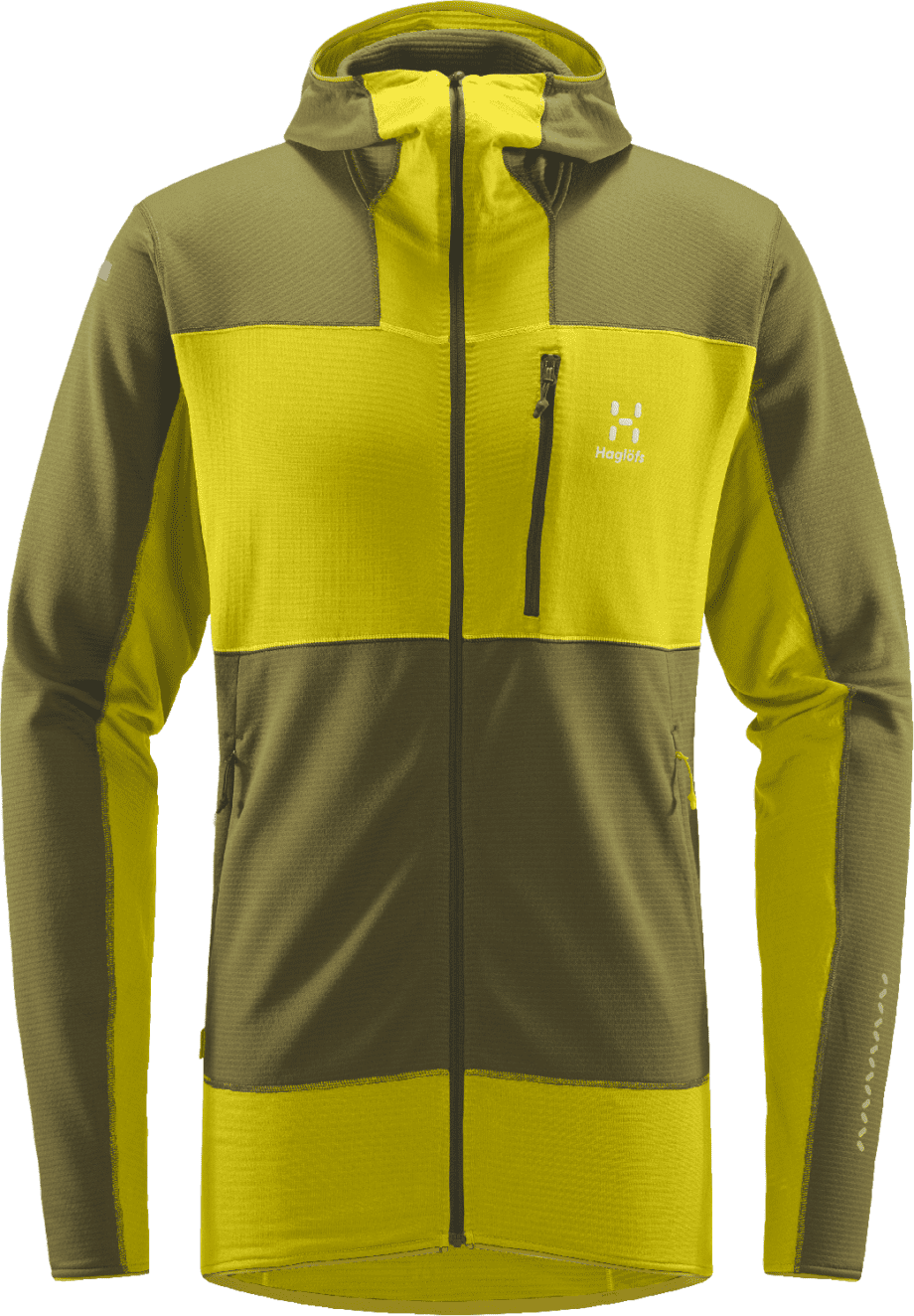 Haglöfs Haglöfs Men's L.I.M Mid Fast Hood Olive Green/Aurora