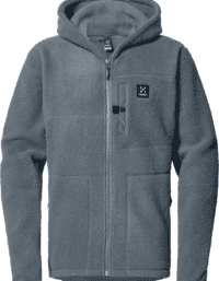 Haglöfs Haglöfs Men's Malung Pile Hood Steel Blue