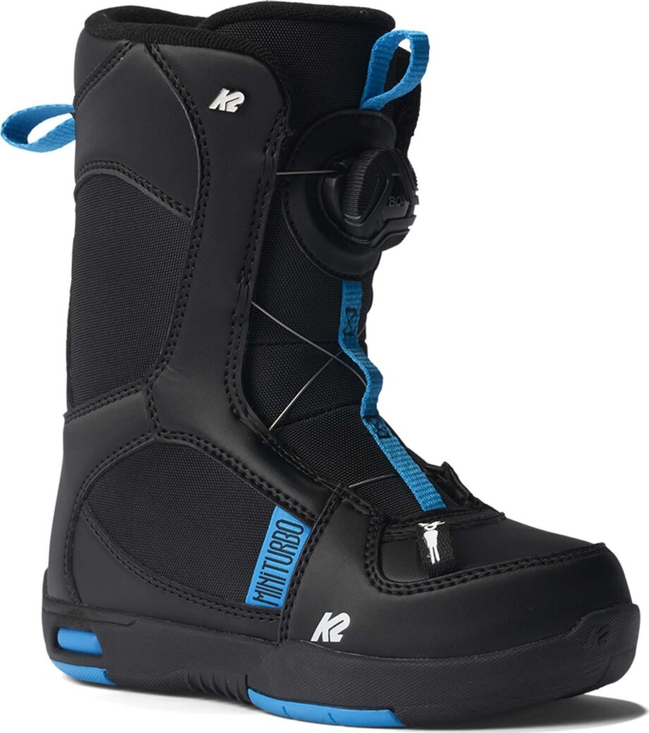 K2 Sports K2 Sports Juniors' Mini Turbo Snowboard Boots Black
