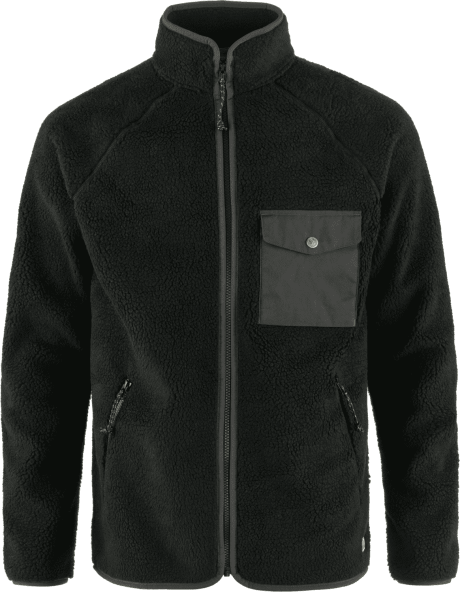 Fjällräven Fjällräven Men's Vardag Pile Fleece Black-Dark Grey