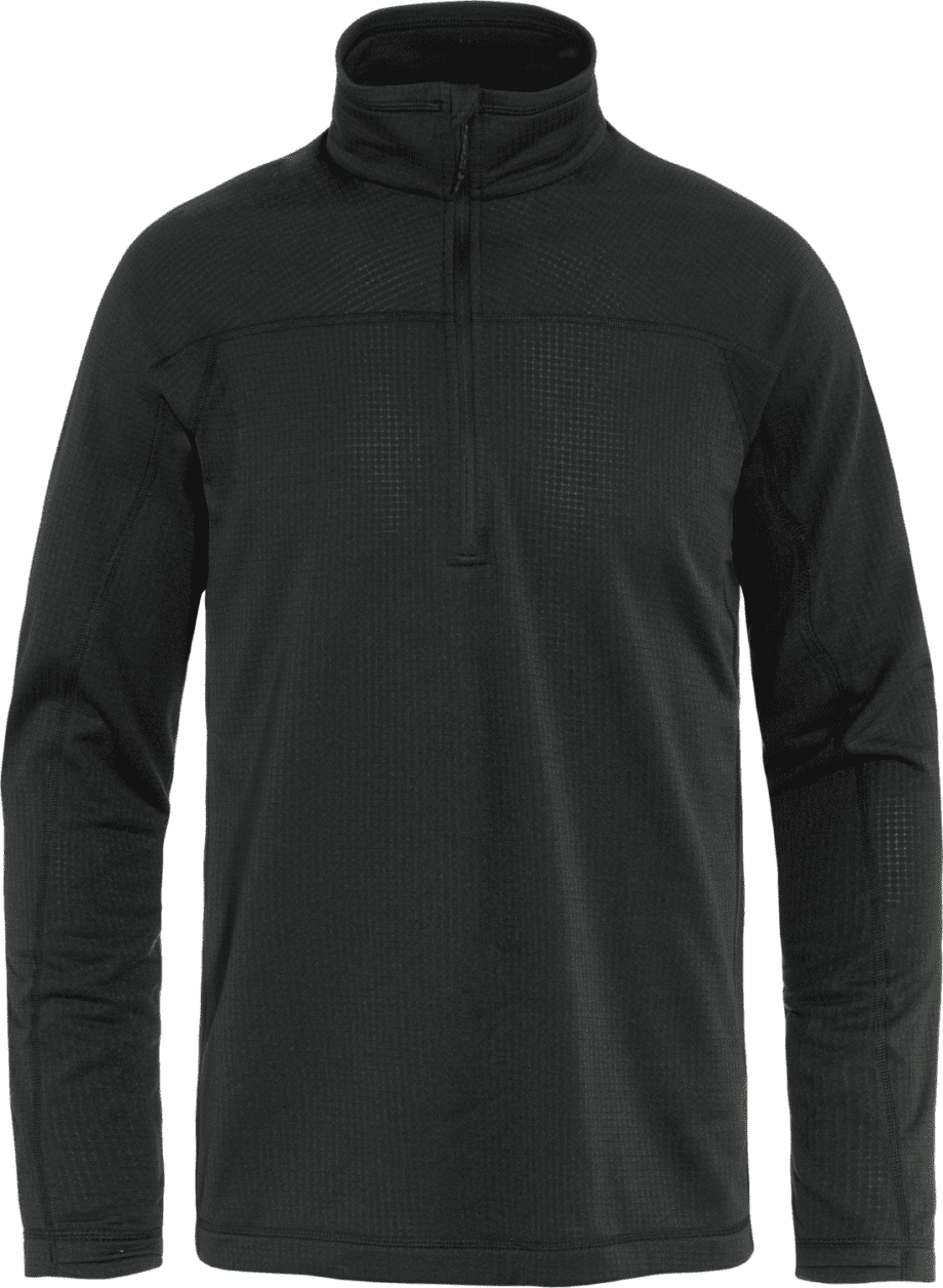 Fjällräven Fjällräven Men's Abisko Lite Fleece Half Zip Black